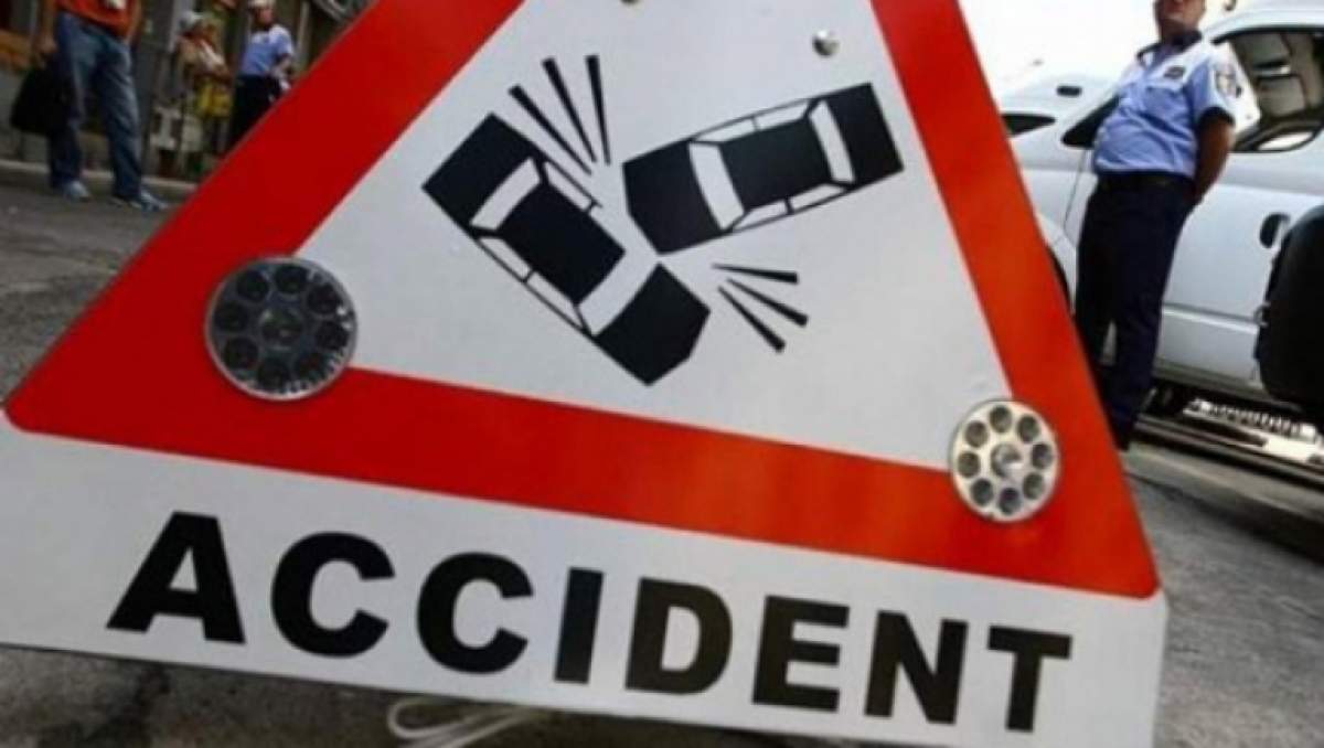 Accident în lanţ, în Capitală! Două persoane au fost rănite