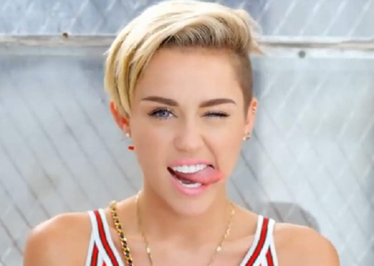 Limba lui Miley Cyrus face victime la propriu! Bărbatul a fost rănit în timp ce... !