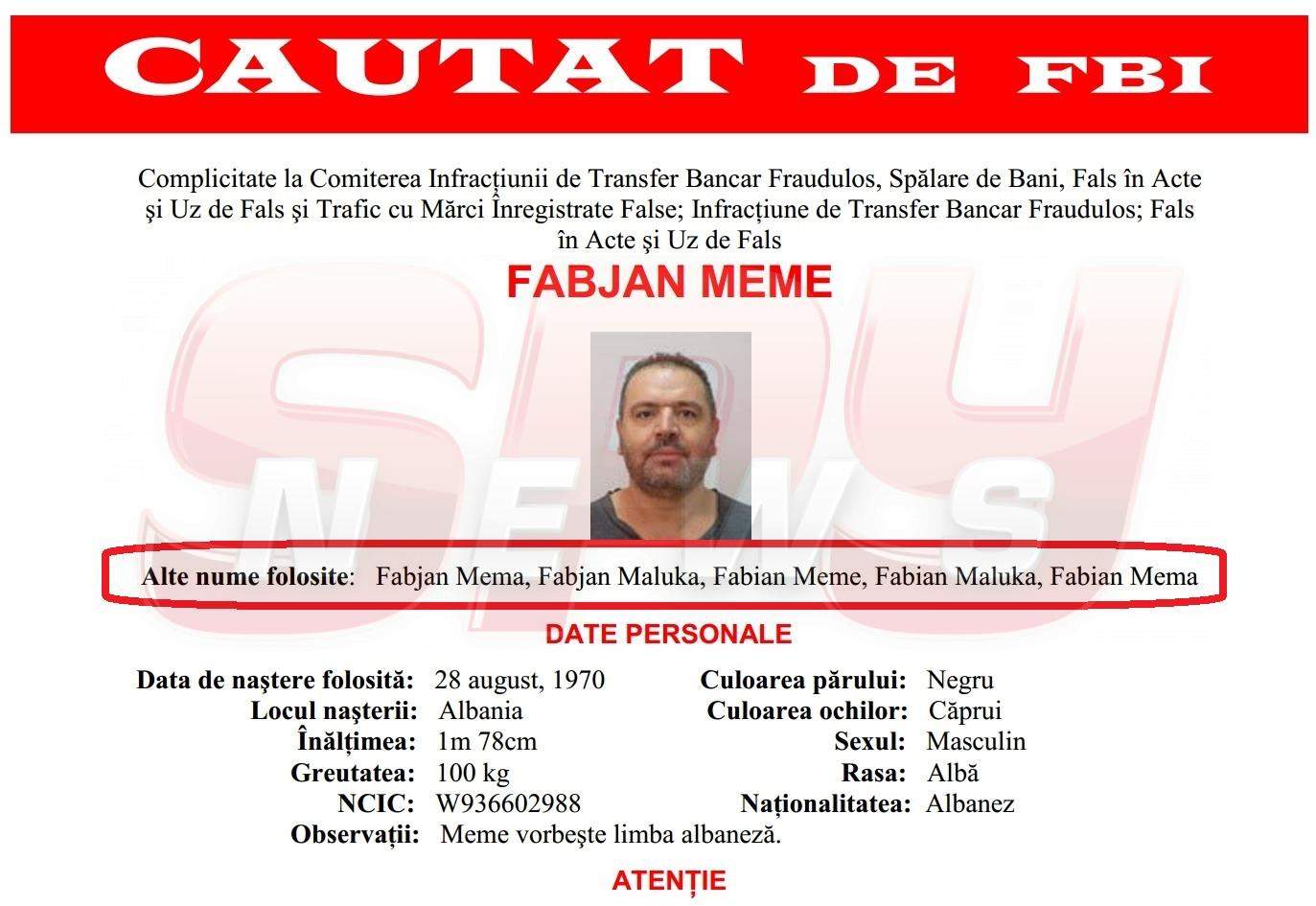 EXCLUSIV Fiica lui Florin Salam, mesager în discuţiile dintre manelist şi urmăritul internaţional Meme Fabjan!