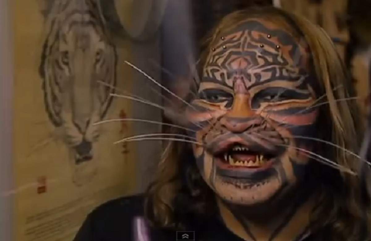 VIDEO ŞOCANT! Uite cum arăta "Cat Man" înainte de transformarea înfiorătoare!