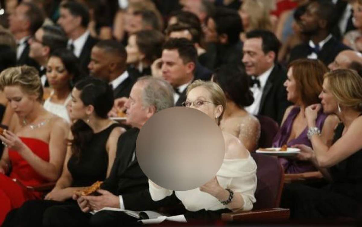 FOTO Gest incontrolabil al actriţei Meryl Streep la premiile Oscar! Audienţa a rămas cu gura căscată! Nimeni nu se gândea că o va face în public