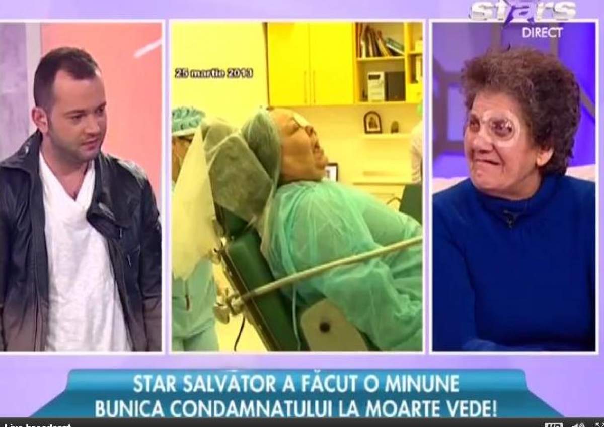 Star Salvator face minuni! Bunica condamnatului la moarte şi-a recăpătat vederea