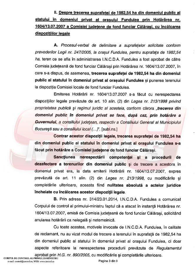 Moşia de la Nana îi dă dureri de cap Preşedintelui! Ioana Băsescu, dată pe mâna procurorilor anticorupţie / RAPORTUL CORPULUI DE CONTROL