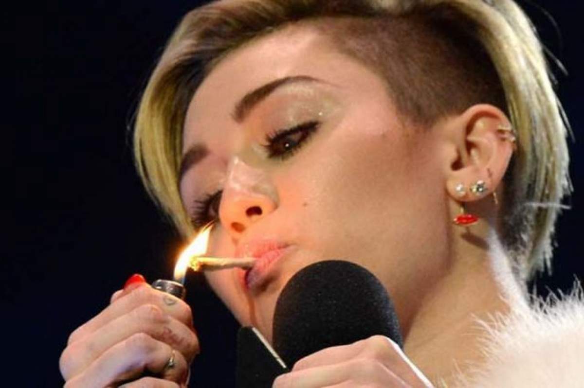 Stilul de viaţă neortodox a ajuns-o din urmă! Miley Cyrus şi-a salutat fanii de pe patul de spital