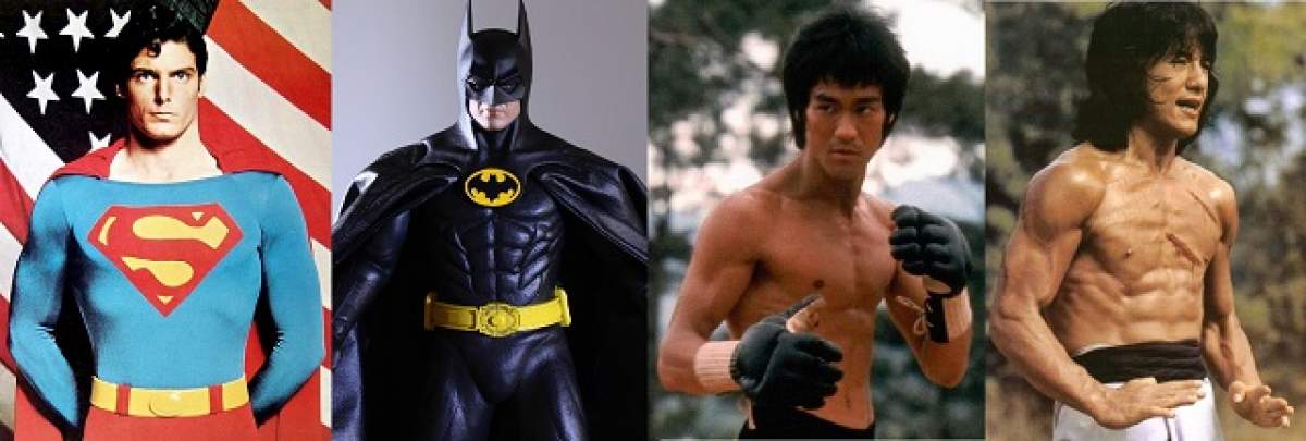 Nici eroii nu mai sunt ce-au fost! Superman, Batman, Bruce Lee şi Jackie Chan, judecaţi de tribunalele din România!