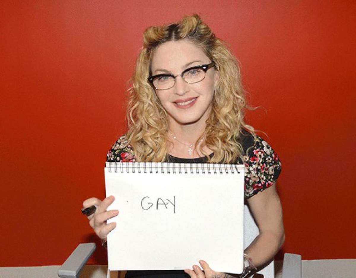 Nu se poate abţine! Madonna şochează, din nou: "Putin e gay!"