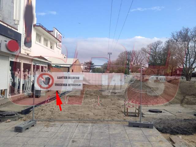 Distracţie pe... şantier! Mormane de moloz, grămezi de materiale de construcţii şi lucrări neterminate! Asta vă aşteaptă în punctul zero al petrecerilor de 1 Mai