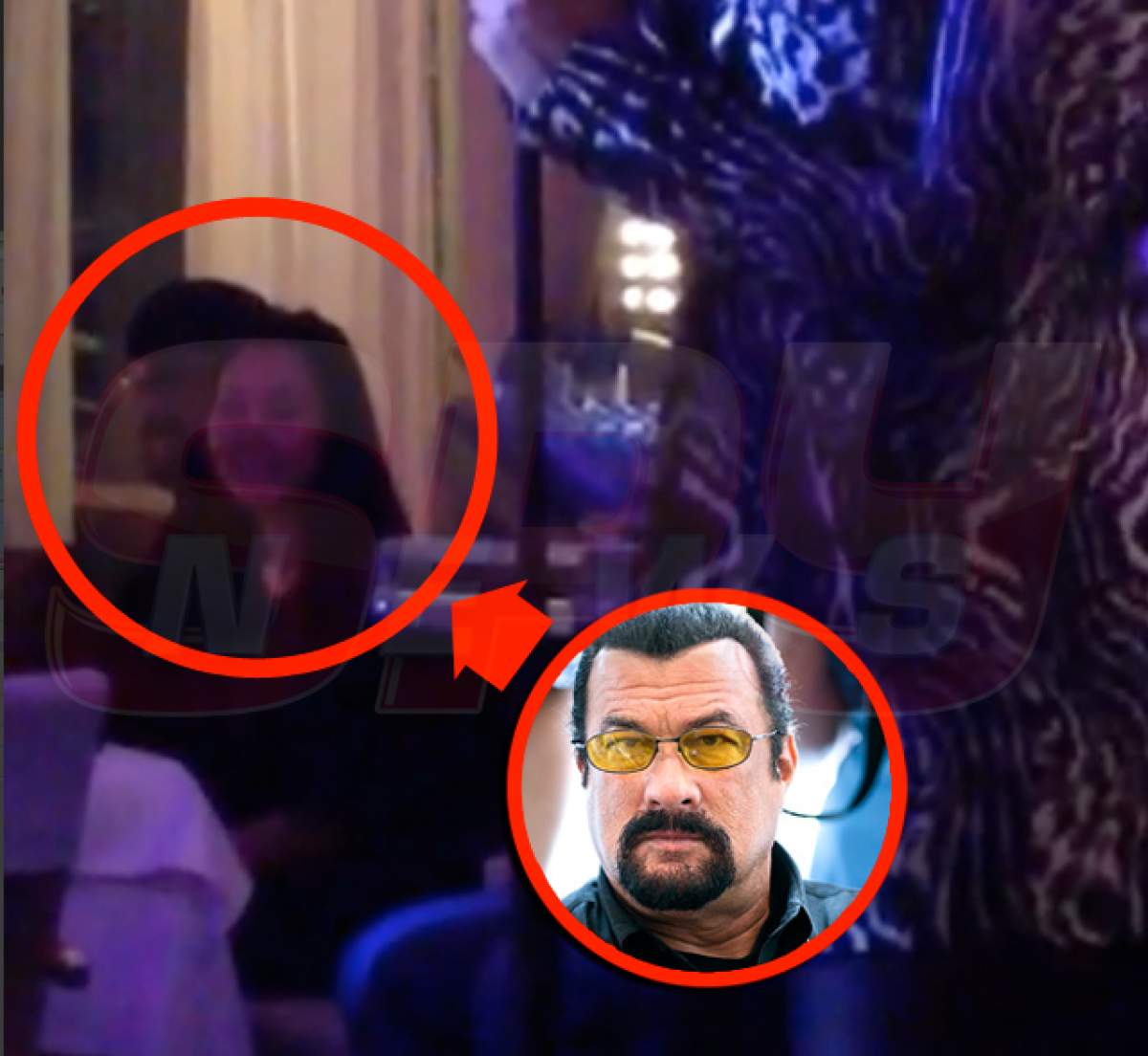 Surpriză pentru starul hollywoodian! Steven Seagal şi-a sărbătorit ziua de naştere în avans, într-un restaurant de fiţe din România