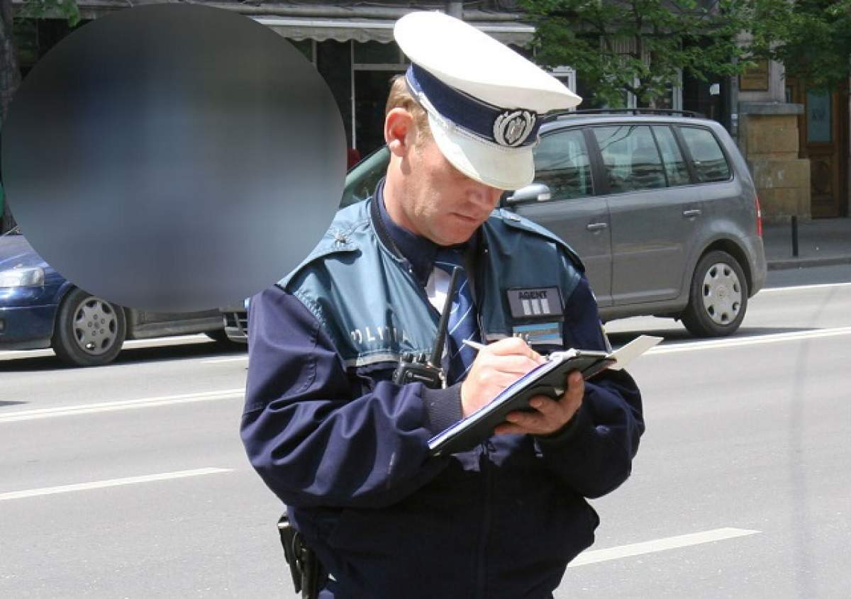 VIDEO Un poliţist făcea pe moralistul, în timp ce în spatele lui se întâmpla asta! Vei râde cu lacrimi!