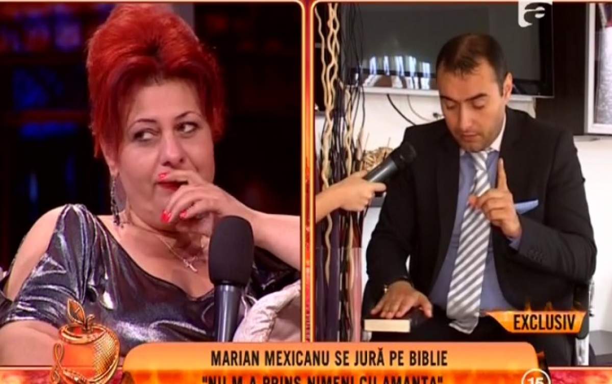 Marian Mexicanu s-a jurat pe Biblie! Vezi dacă a făcut sau nu sex cu Ana Stoian!