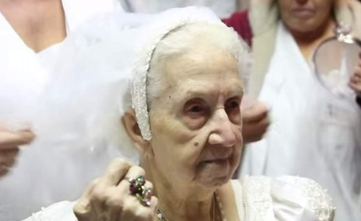 VIDEO INCREDIBIL! S-a măritat chiar în ziua în care a împlinit 100 de ani