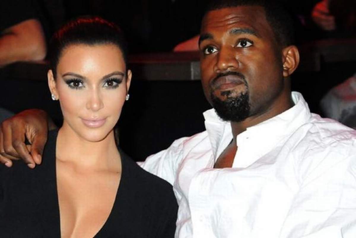 Fotografia asta va face istorie! Kim Kardashian şi Kanye West, la scurt timp după nuntă