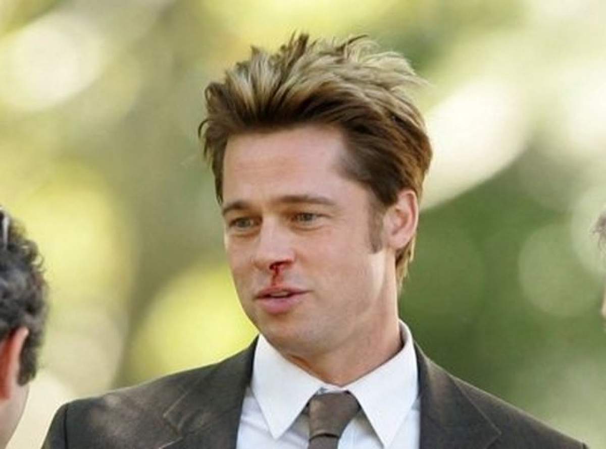 Brad Pitt a primit un pumn în faţă, la premiera unui film! Făptaşul a mai abuzat şi alte vedete, în trecut