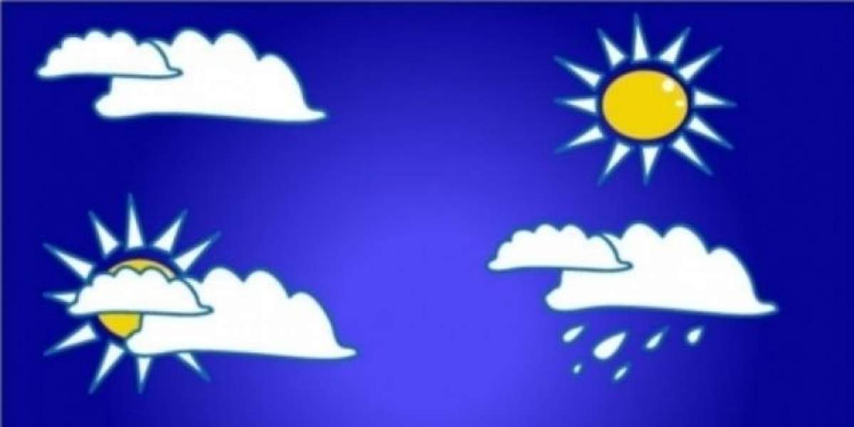 Prognoza METEO pentru următoarele zile. Uite cum va fi vremea luni şi marţi