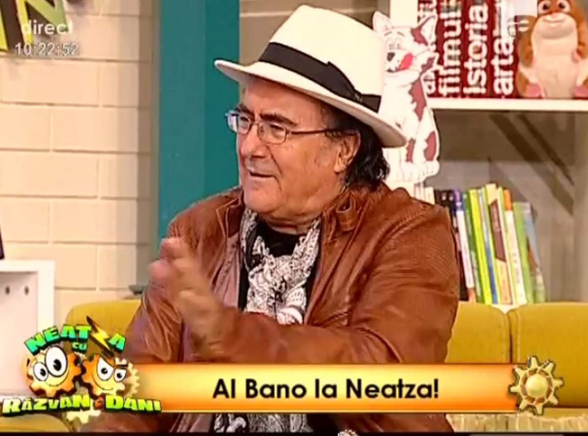 Al Bano a venit în platou la "Neaţa"! Uite ce-a spus despre Paula Seling