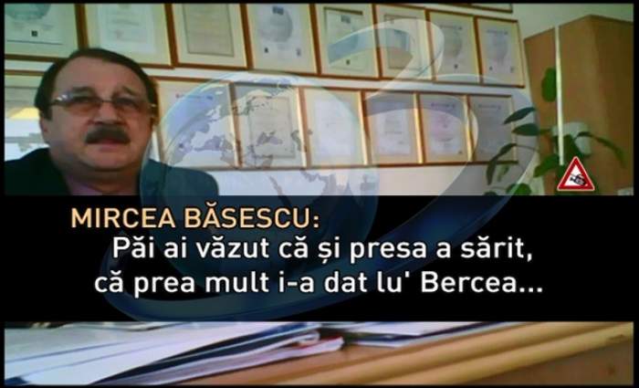 VIDEO Fratele lui Traian Băsescu, filmat în timp ce mărturisea că a încasat 250.000 de euro ca să-l scoată din puşcărie pe Bercea Mondial!