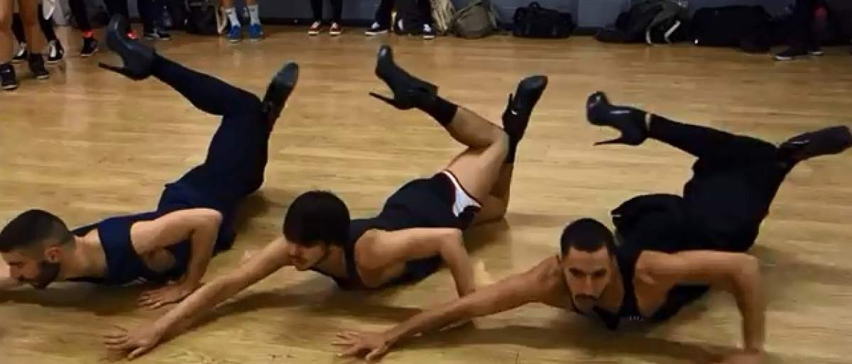 VIDEO ULUITOR Trei bărbaţi pe tocuri au înnebunit lumea cu dansul lor demenţial pe muzica lui Beyonce