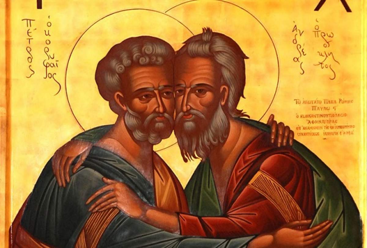 Astăzi creştinii îi sărbătoresc pe Sfinţii Apostoli Petru şi Pavel! Ce obiceiuri şi tradiţii trebuie să respectaţi în această zi