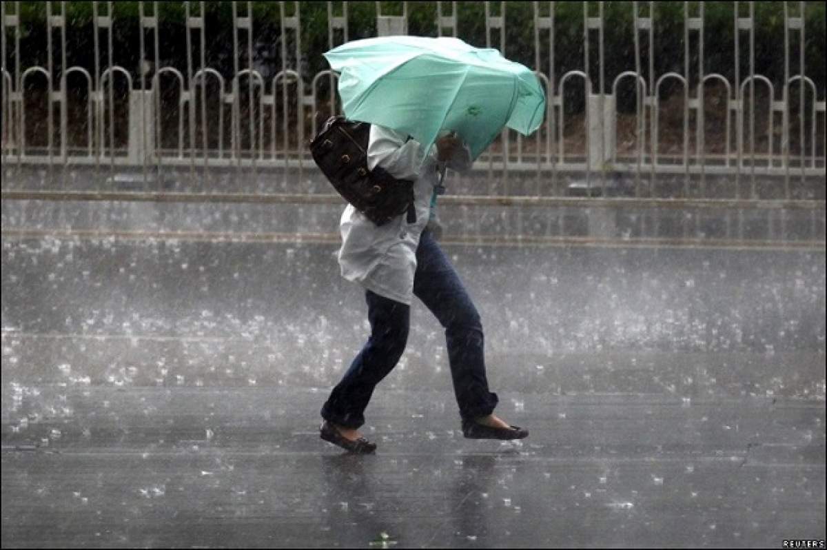 AVERTIZARE COD GALBEN de ploi! Află care vor fi judeţele afectate
