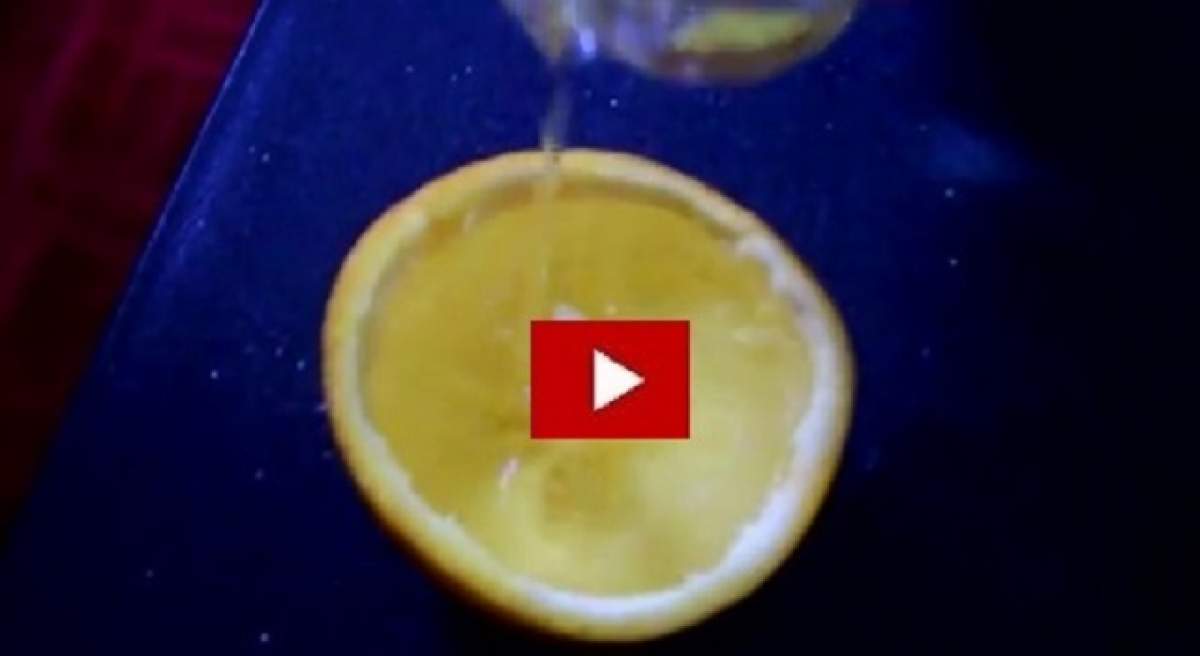 VIDEO Cum să faci lumânări parfumate din portocale, în câteva secunde! Simplu de făcut acasă!