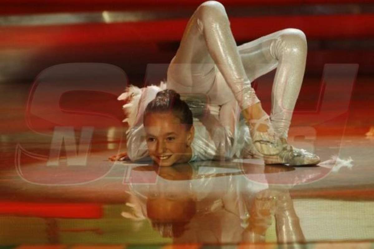 Ce talent! Andreea Tucaliuc, micuța contorsionistă de 10 ani, face show la ”Acces Direct”