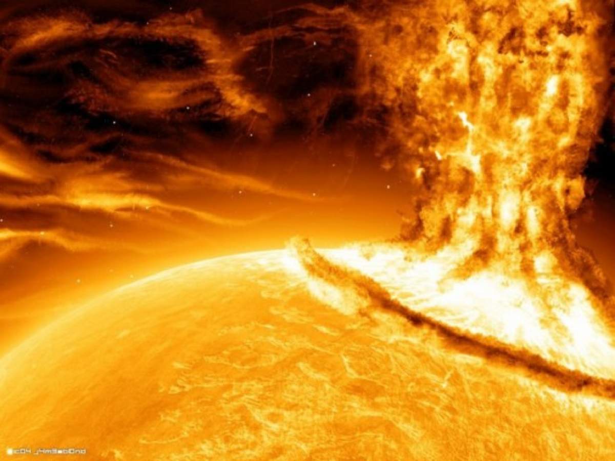 Terra, în pericol! Pământul ar putea fi lovit de o furtună solară!