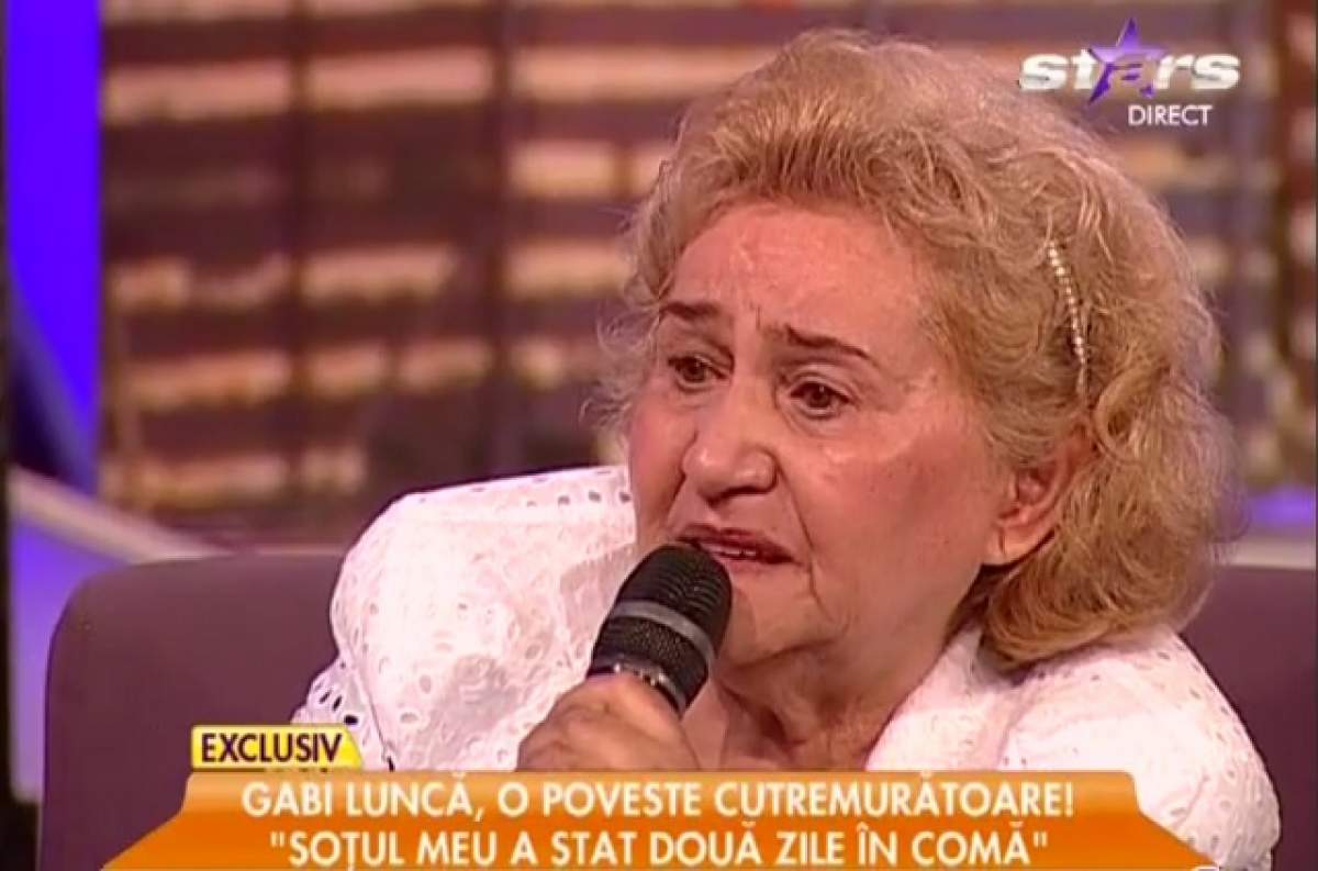 EXCLUSIV Gabi Luncă, detalii cutremurătoare despre moartea soţului ei!