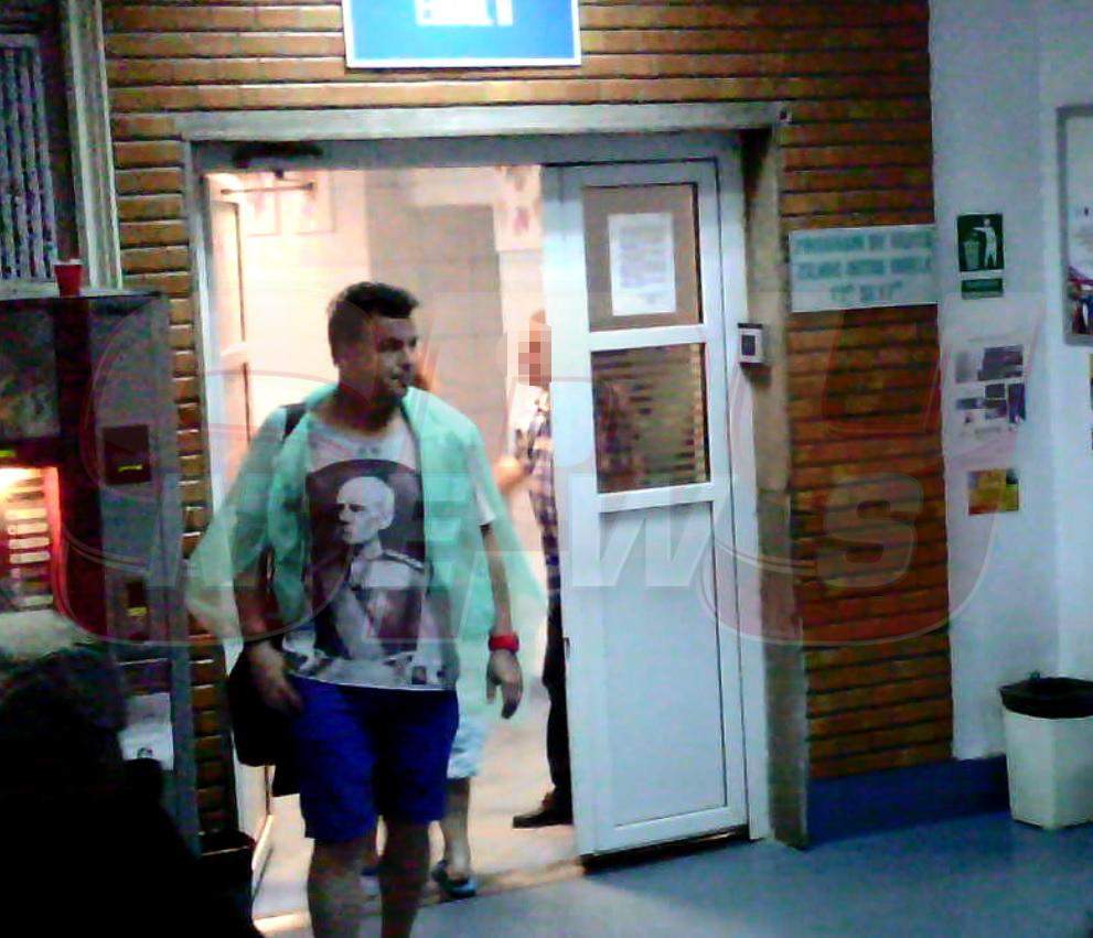 Primele imagini cu Adrian Enache, extrem de îngrijorat, la spital!