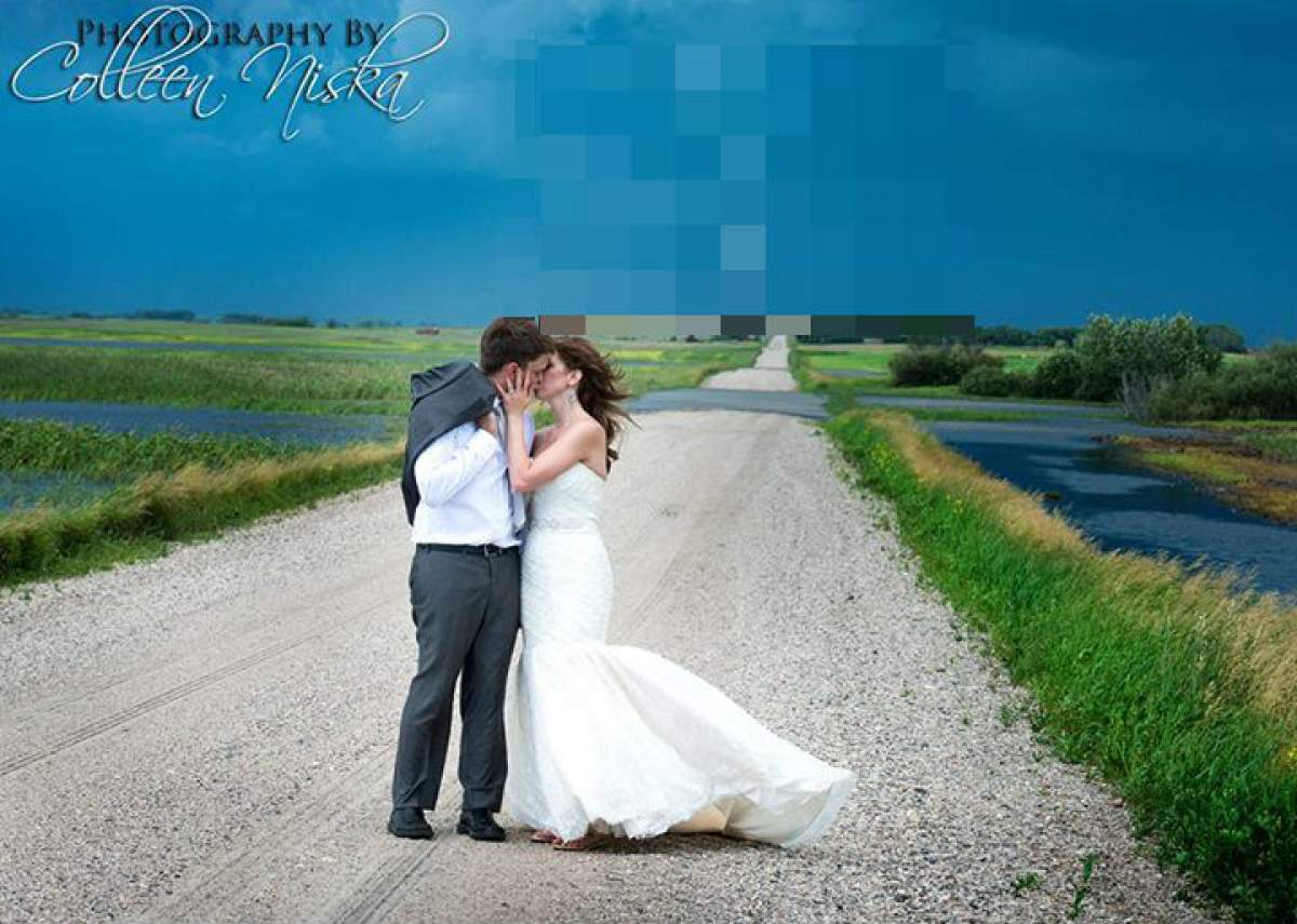 FOTO Au vrut să facă poze pentru albumul de nuntă, dar ce a urmat e de neimaginat
