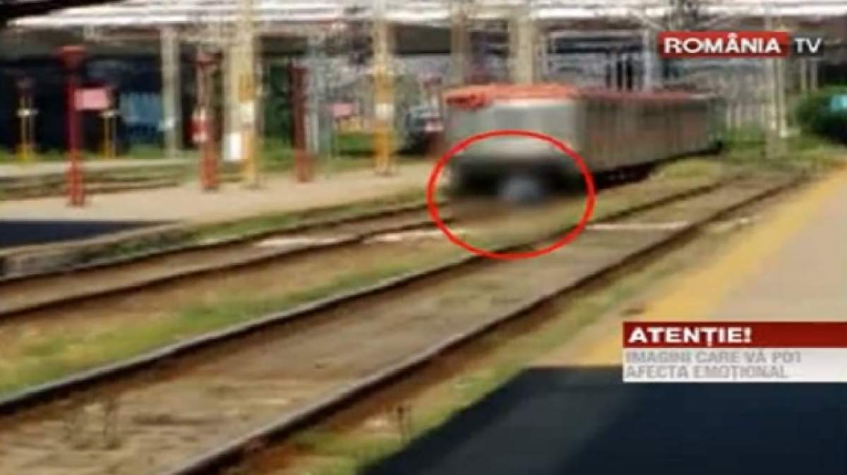 VIDEO / IMAGINI ŞOCANTE cu bărbatul tăiat de tren, în Gara de Nord! Gestul disperat al unui martor!
