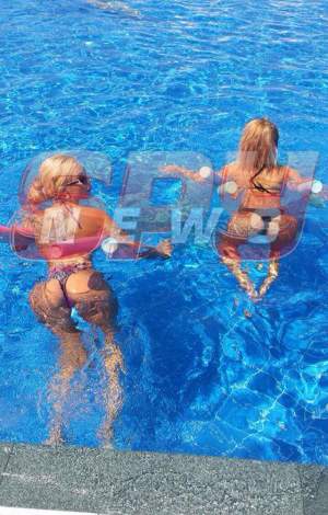 Ana Mocanu şi Loredana Chivu au încins turcii de-a binelea! Imagini demenţiale cu perversele "păcătoase" la piscină!
