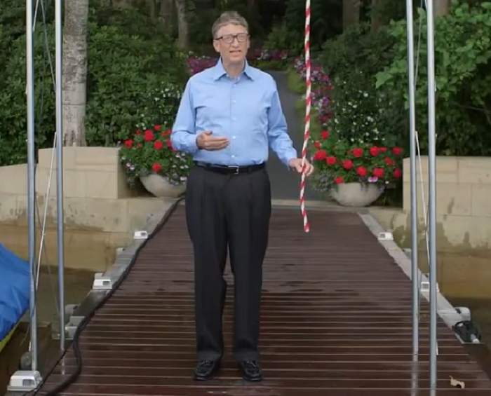 VIDEO / Nebunie totală a lui Bill Gates! Uite ce a făcut miliardarul