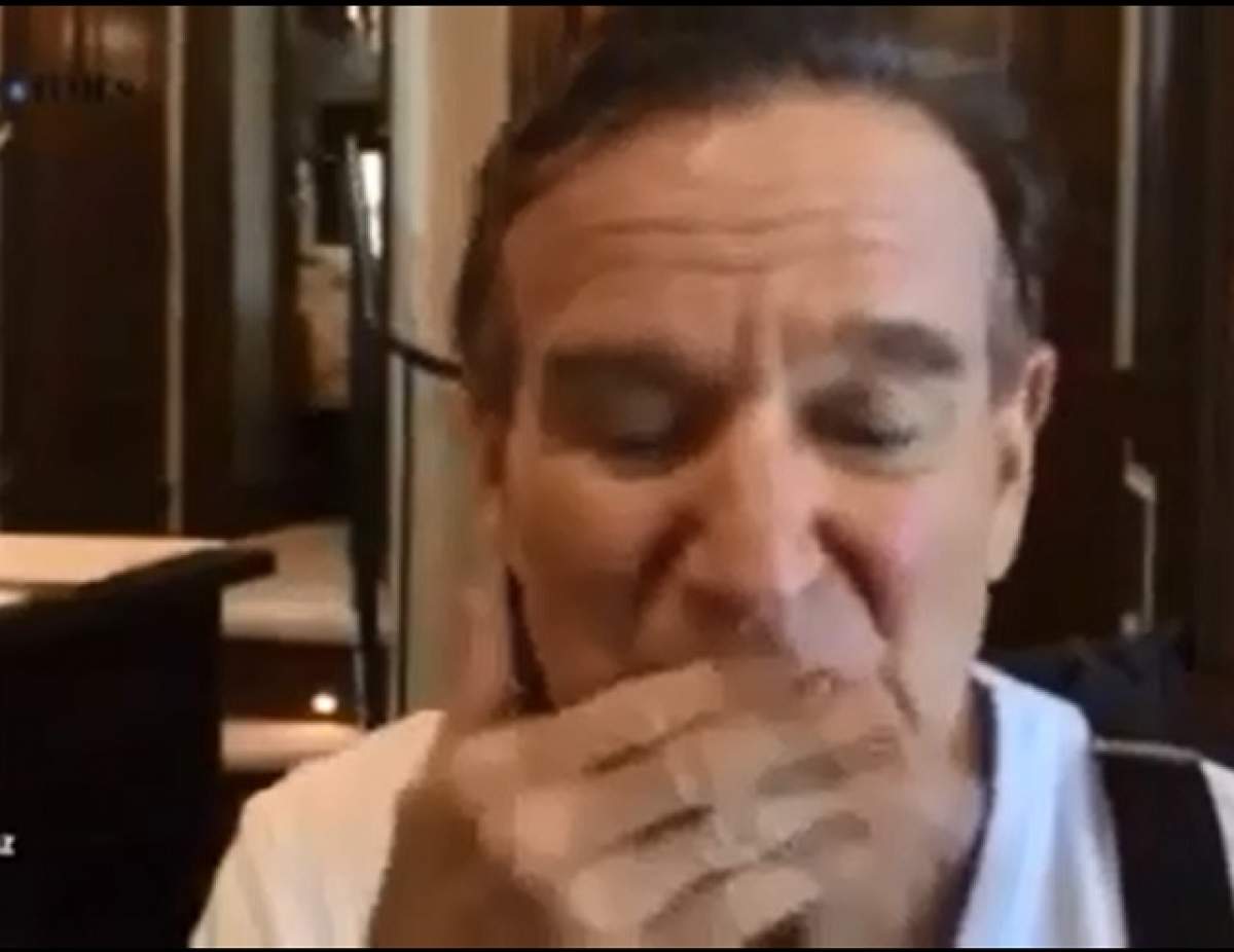 VIDEO / Robin Williams s-a filmat înainte să se sinucidă: "Vă trimit toată dragostea mea!"