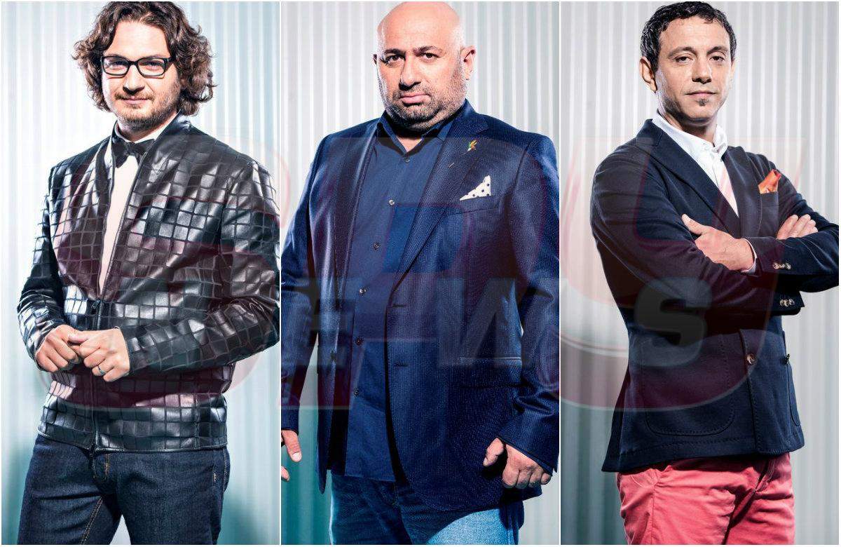 Cine-i șeful chefilor? Sorin Bontea, Cătălin Scărlătescu și Florin Dumitrescu recunosc: La tv stârnesc iadul, acasă sunt mieluşei