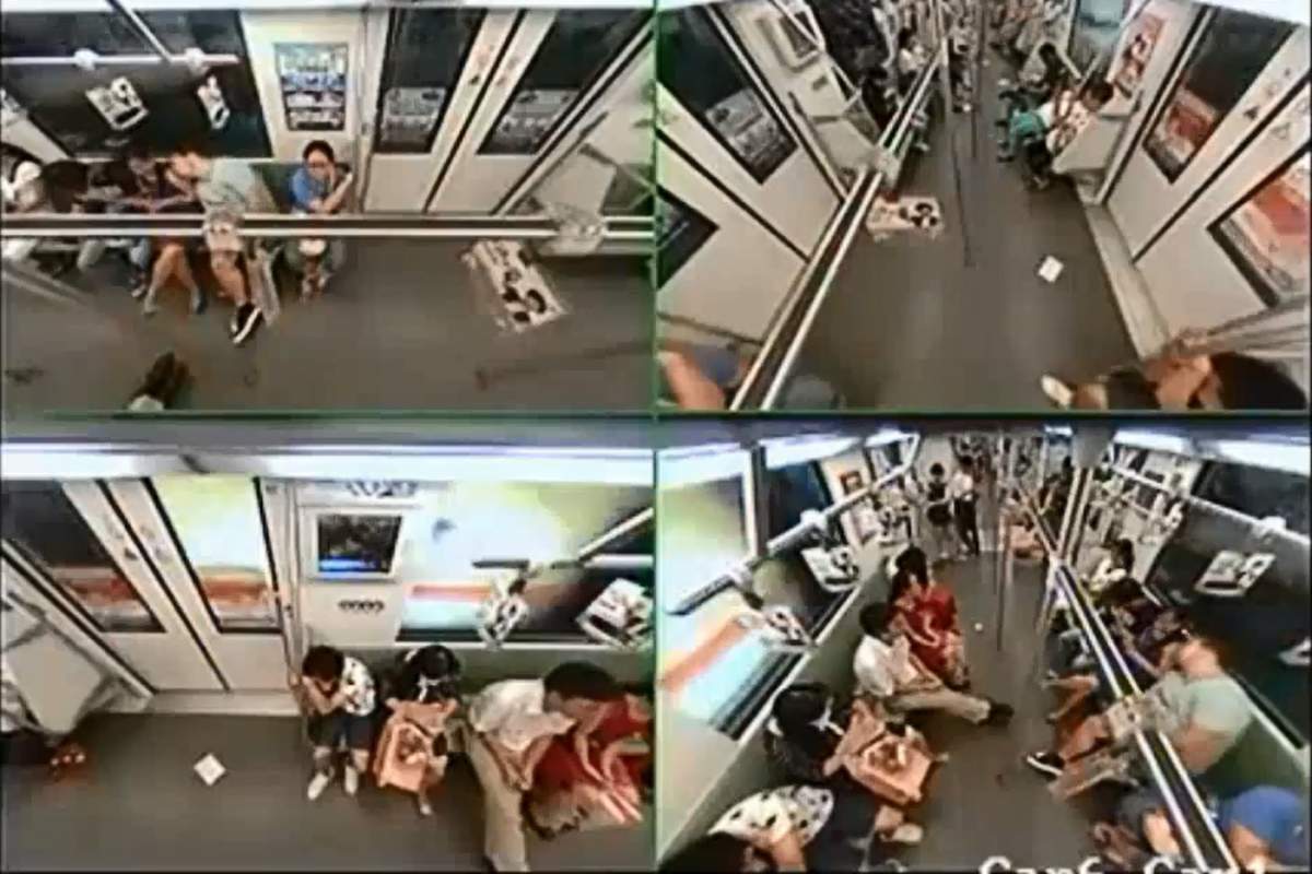 VIDEO/ A leșinat în metrou. Oamenii au avut o reacție ȘOCANTĂ!