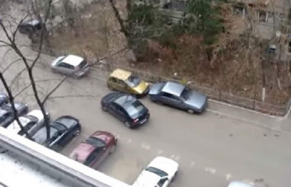 Un tânăr din Capitală a distrus 21 de maşini dintr-o parcare, după ce s-a certat cu iubita