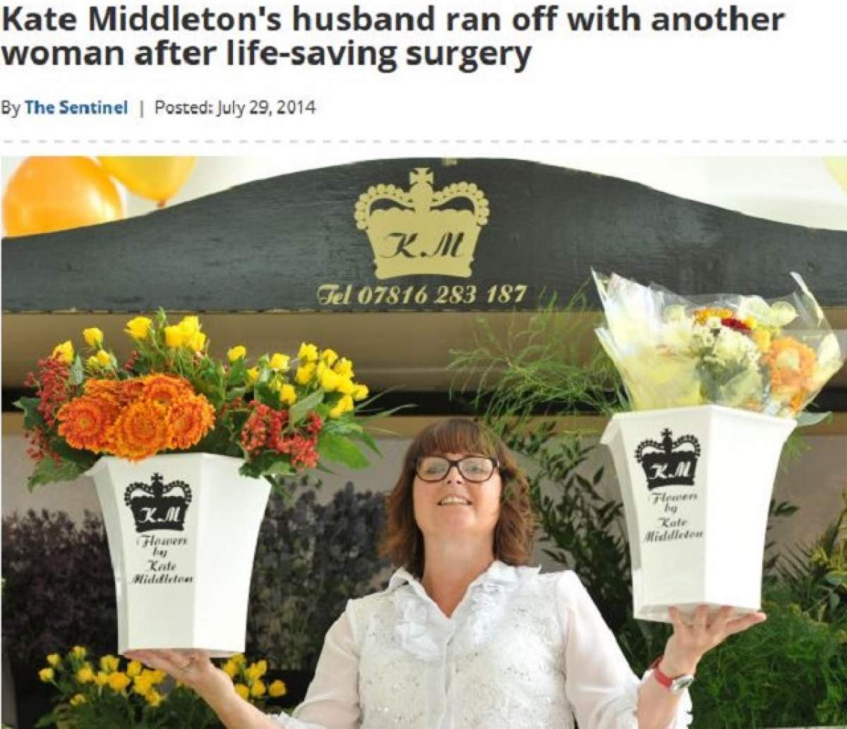 Dramă cumplită! Kate Middleton, bolnavă de cancer şi părăsită de soţ pentru altă femeie!