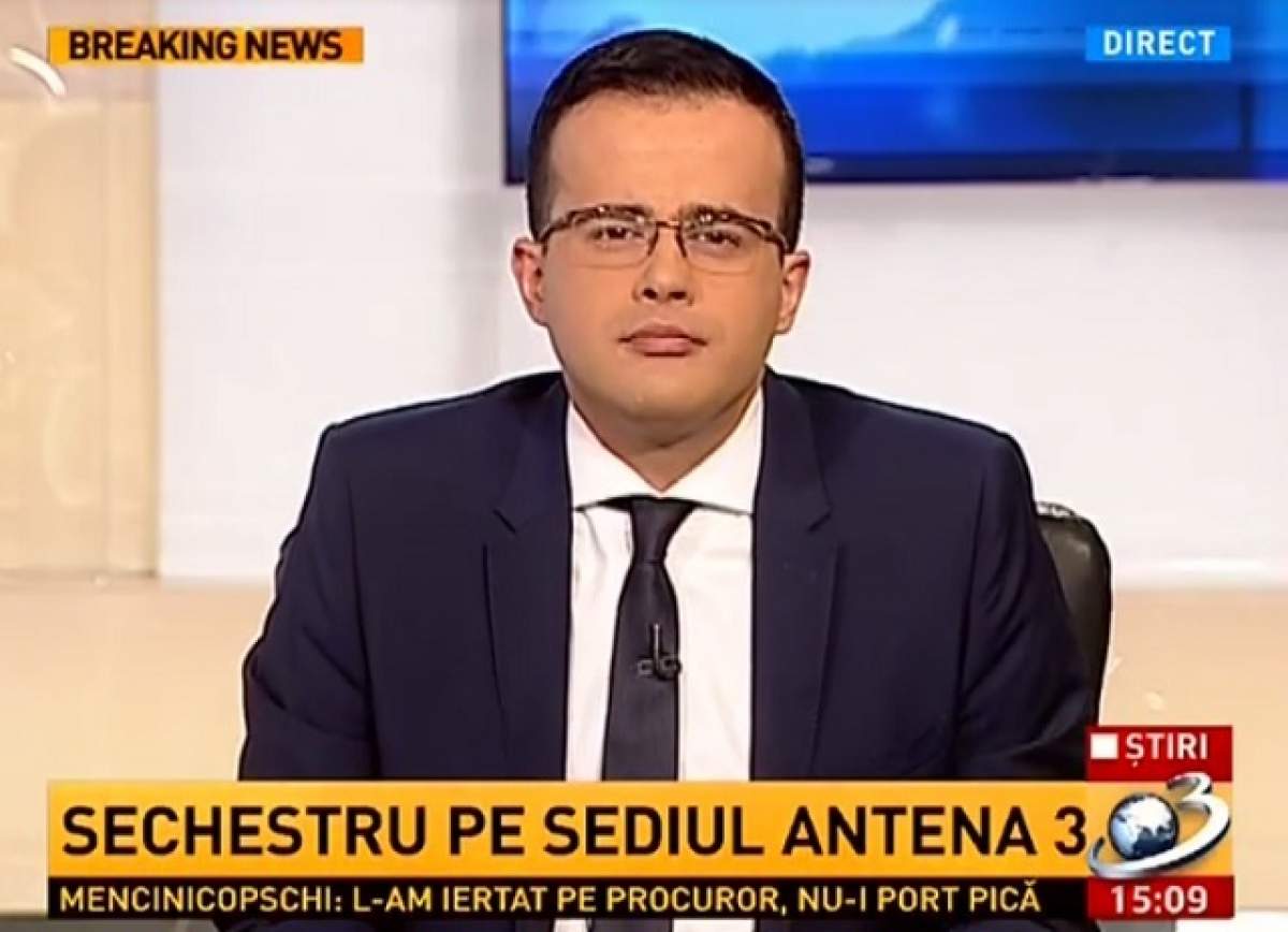 Prima reacţie a lui Mihai Gâdea după ce a fost hotărâtă confiscarea sediului Antena 3! "Vă aşteptăm alături de noi!"