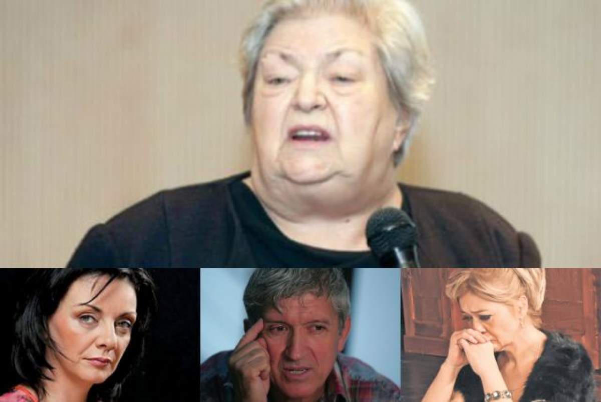 Actorii din generaţia de aur a teatrului românesc, alături de Dan Voiculescu