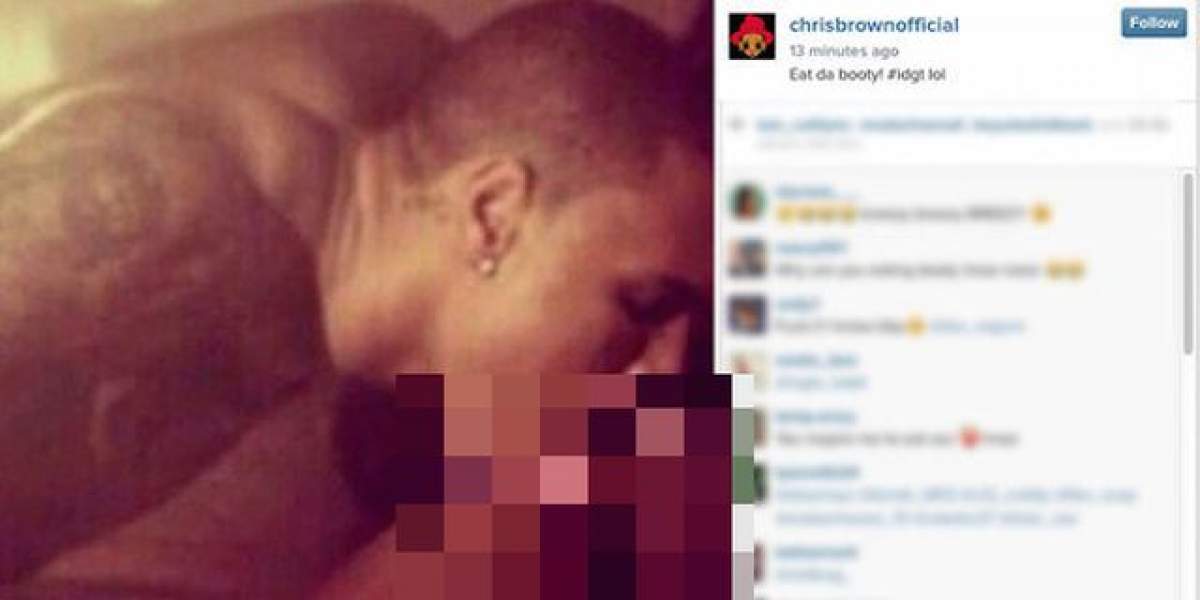 Imagini fierbinţi cu Chris Brown şi iubita lui din timpul unei partide de amor! Ce a putut să-i facă