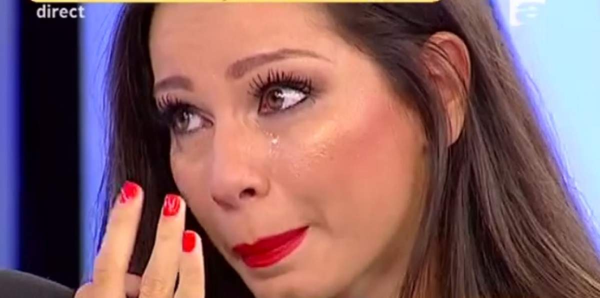VIDEO / Iuliana Luciu, în lacrimi, în direct! A clacat din cauza tatălui alcoolic!
