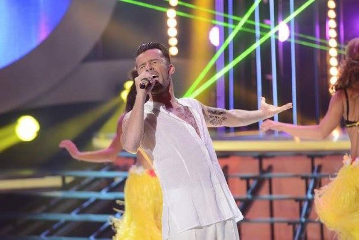 VIDEO / Florin Ristei a ridicat juriul şi sala în picioare! Uite cum l-a imitat pe Ricky Martin