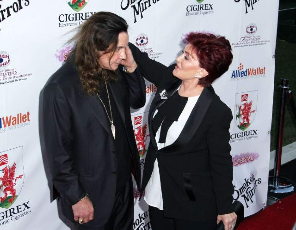 La un pas de tragedie! Sharon Osbourne şi-a tăiat venele din dragoste pentru Ozzy