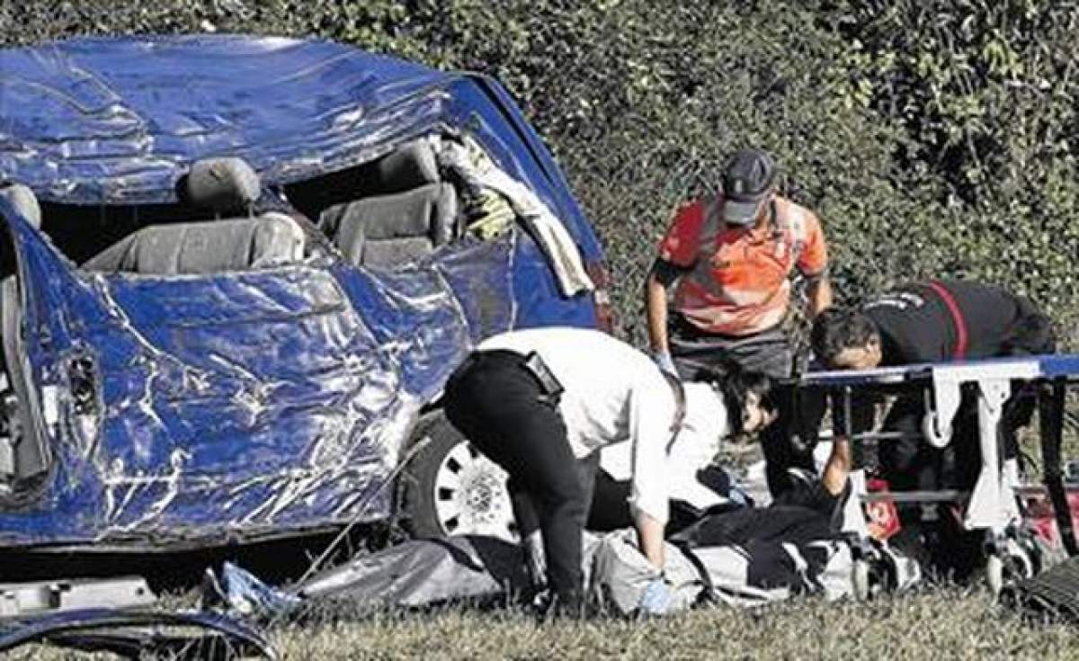 VIDEO / Tragedie în Spania! Trei români au murit într-un accident rutier