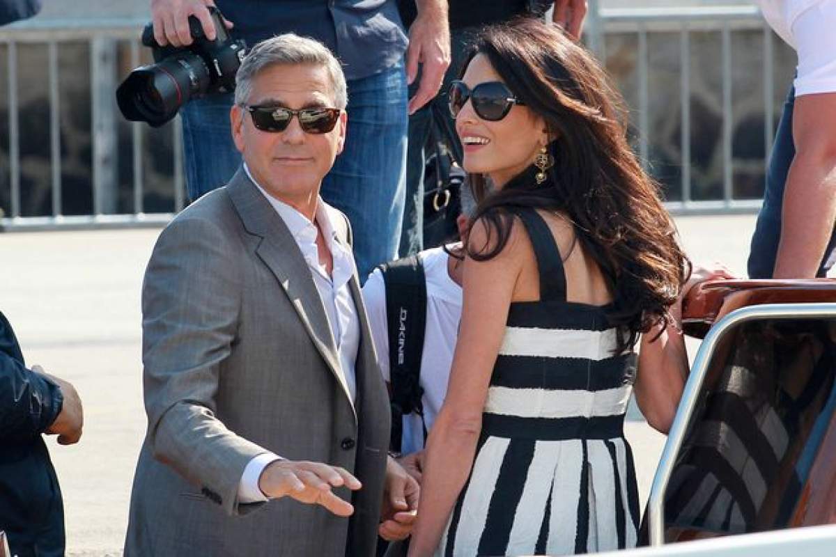 FOTO / Eleganţă şi opulenţă! Primele imagini de la nunta lui George Clooney