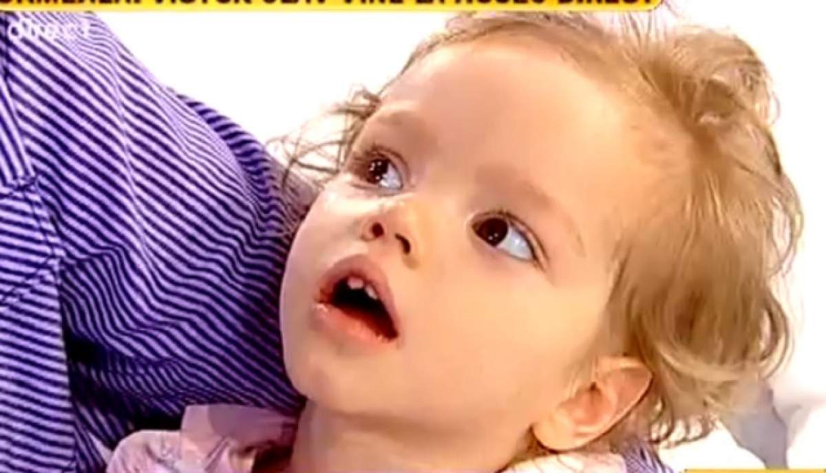 VIDEO / O fetiţă de trei ani suferă de paralizie generală! Statul nu dă doi bani pe sănătatea ei