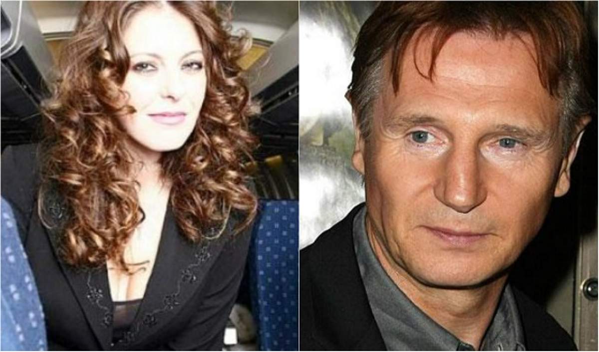 Rita Mureşan s-a întâlnit cu actorul Liam Neeson în Dubai: "Am fost răpită"