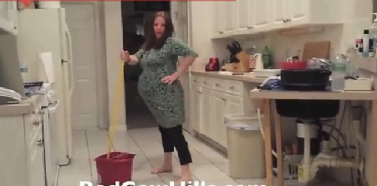 VIDEO / Atenţie, dansul poate cauza sarcinii! Ce a păţit o gravidă care a dansat Twerk