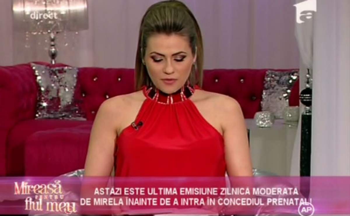 Mirela Boureanu Vaida, cu ochii în lacrimi "La mireasă pentru fiul": "Plec şi nu ştiu cu cine mă mai întâlnesc, când revin"