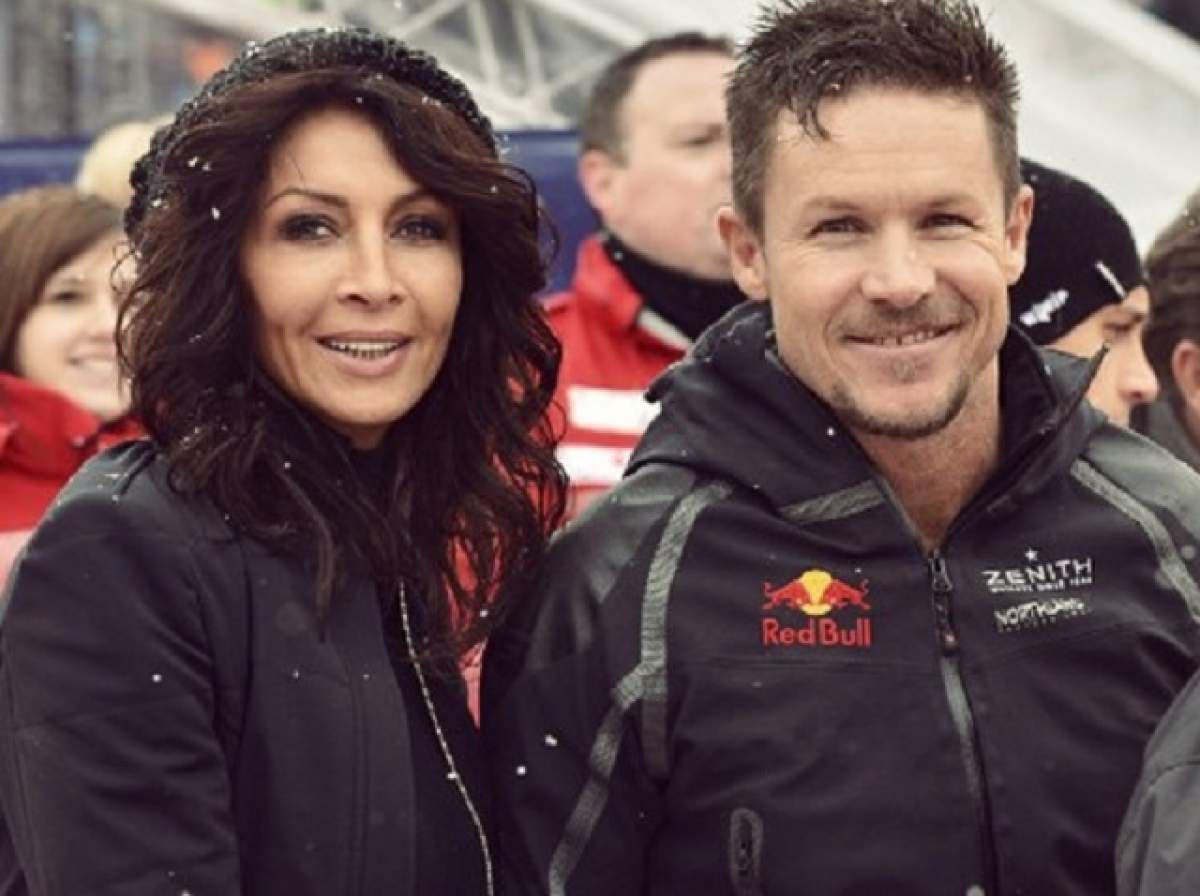 Marilena Ţiganu, mama Mihaelei Rădulescu, răsfăţată de fratele cel mare al paraşutistului Felix Baumgartner!